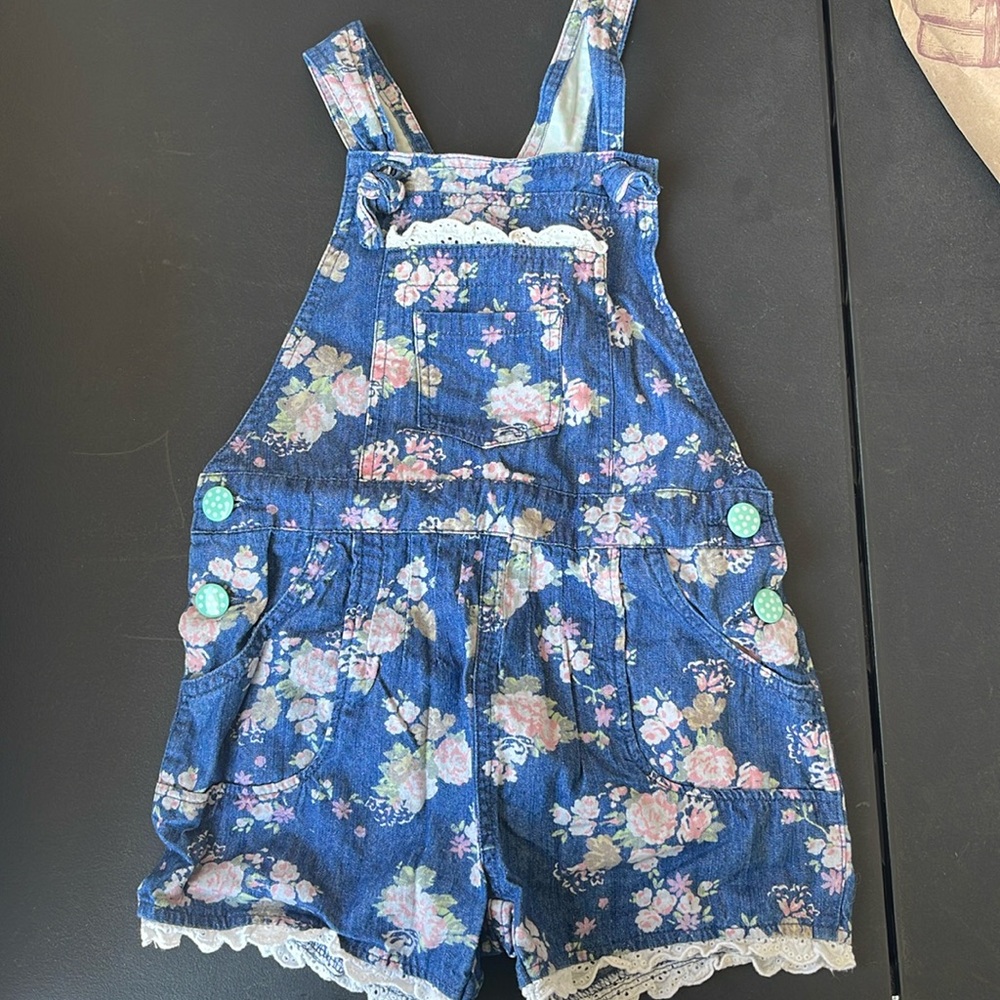 Matilda Jane Floral Overall